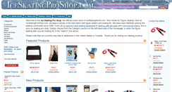 Desktop Screenshot of iceskatingproshop.com